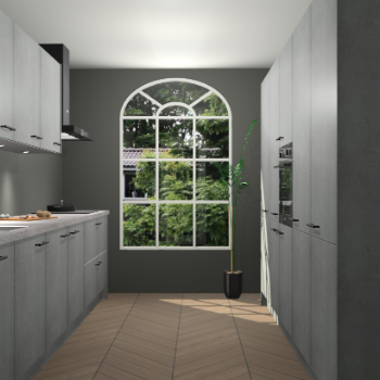 Beton Parelgrijs keuken Dawei 90617