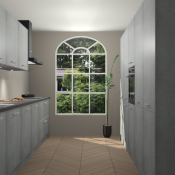 Beton Parelgrijs keuken Dawei 90620