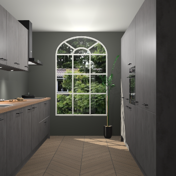 Beton Antraciet keuken Dawei 90630