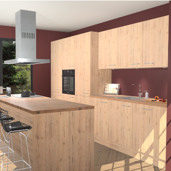 Madera Natuur keuken Straatsburg 48410