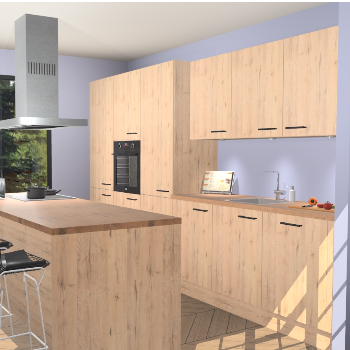 Madera Natuur keuken Straatsburg 48414