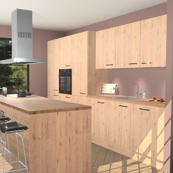 Madera Natuur keuken Straatsburg 48416