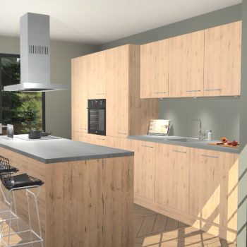 Madera Natuur keuken Straatsburg 48447