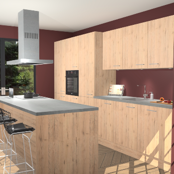 Madera Natuur keuken Straatsburg 48452