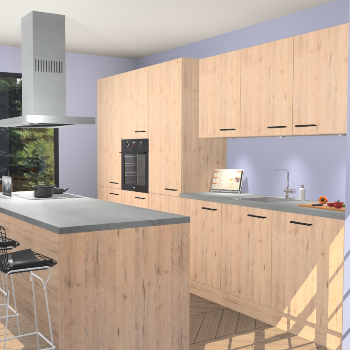 Madera Natuur keuken Straatsburg 48473