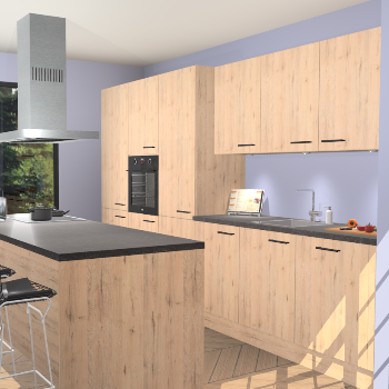 Madera Natuur keuken Straatsburg 48474