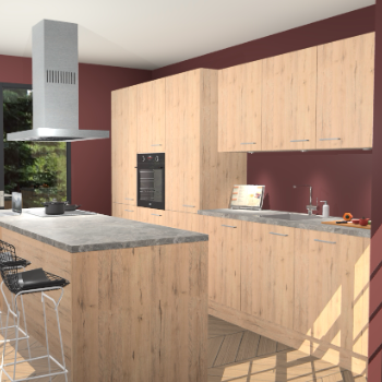 Madera Natuur keuken Straatsburg 48709