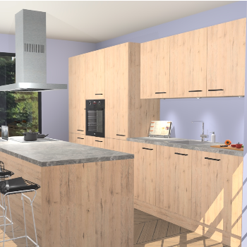 Madera Natuur keuken Straatsburg 48476