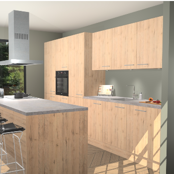 Madera Natuur keuken Straatsburg 48450