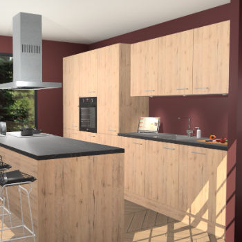 Madera Natuur keuken Straatsburg 48456