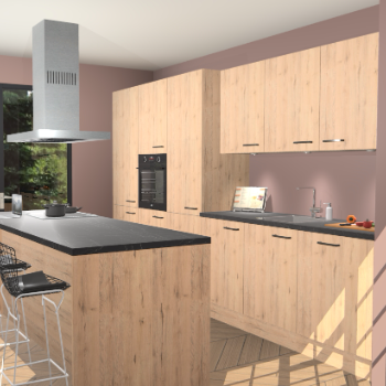 Madera Natuur keuken Straatsburg 48484