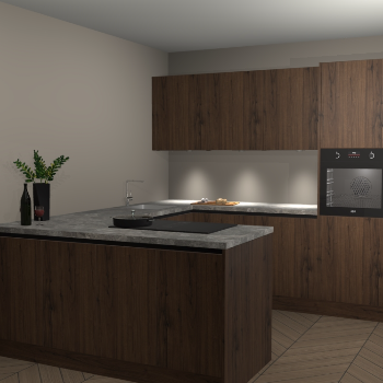 Noten greeploze keuken Rosario 68703