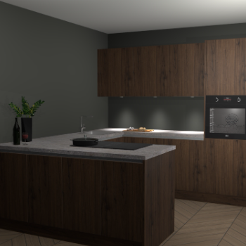 Noten greeploze keuken Rosario 68716