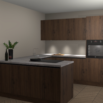 Noten greeploze keuken Rosario 68719