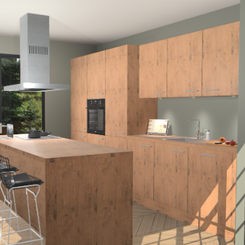 Astoria Eiken keuken Straatsburg 48409