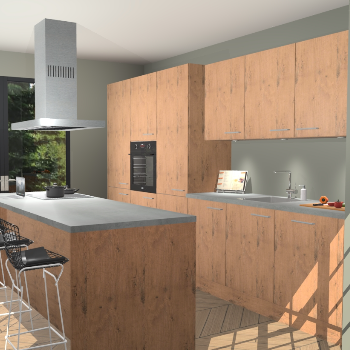 Astoria Eiken keuken Straatsburg 48600