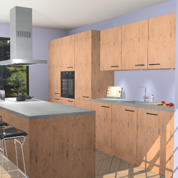 Astoria Eiken keuken Straatsburg 48768