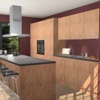 Astoria Eiken keuken Straatsburg 48802