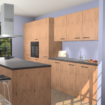 Astoria Eiken keuken Straatsburg 48769