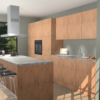 Astoria Eiken keuken Straatsburg 48602