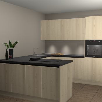 Vuren greeploze keuken Rosario 68968