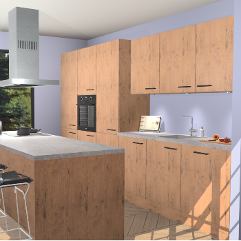 Astoria Eiken keuken Straatsburg 48771