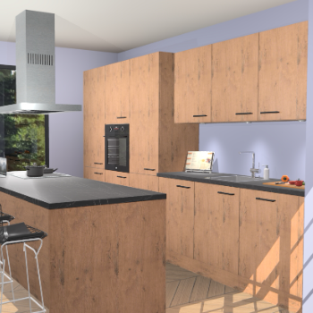 Astoria Eiken keuken Straatsburg 48772