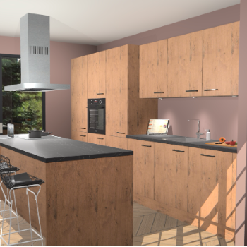 Astoria Eiken keuken Straatsburg 48813