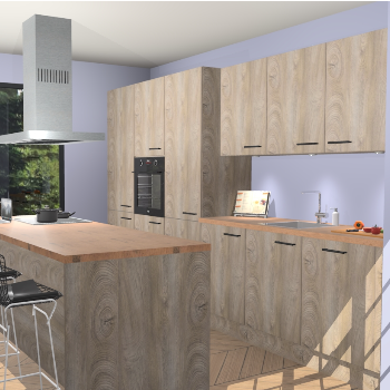 Cantaro Eiken keuken Straatsburg 48942