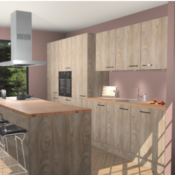 Cantaro Eiken keuken Straatsburg 48858