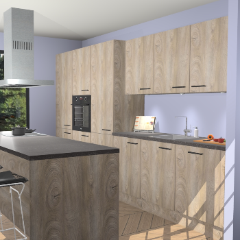 Cantaro Eiken keuken Straatsburg 48966