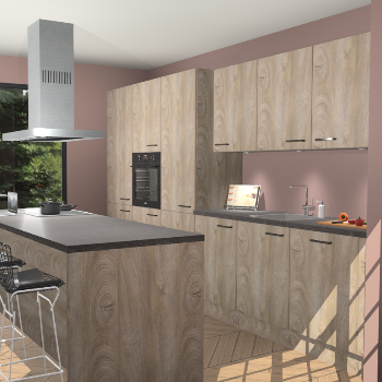 Cantaro Eiken keuken Straatsburg 48972