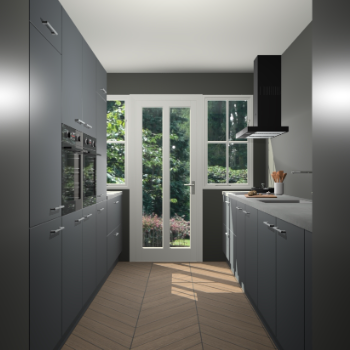 Onyxgrijze keuken Olympia 88143