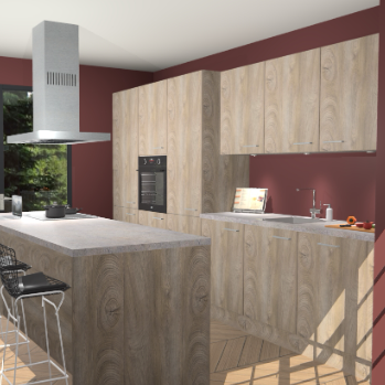 Cantaro Eiken keuken Straatsburg 48957