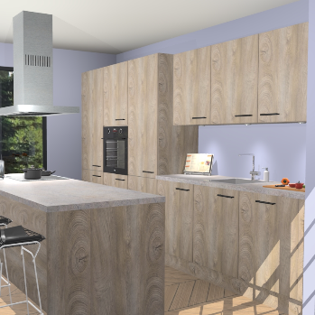 Cantaro Eiken keuken Straatsburg 48968