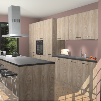 Cantaro Eiken keuken Straatsburg 48976