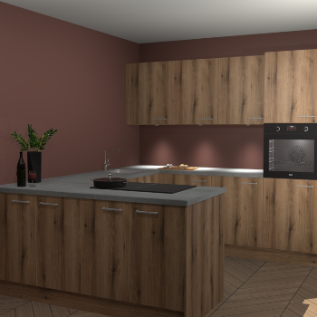 Goud Eiken keuken Rosario 67661