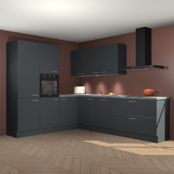 Onyxgrijze keuken Parla 82621