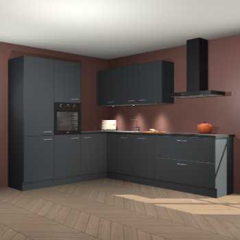 Onyxgrijze keuken Parla 82628