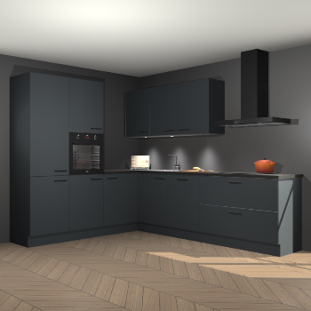 Onyxgrijze keuken Parla 82630