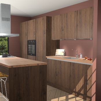 Noten greeploze keuken Straatsburg 49090