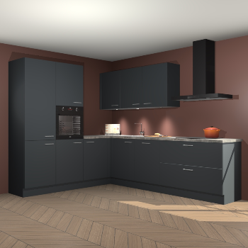 Onyxgrijze keuken Parla 82634