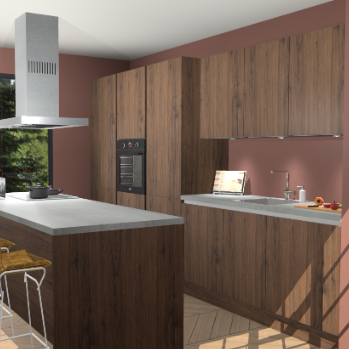 Noten greeploze keuken Straatsburg 49140