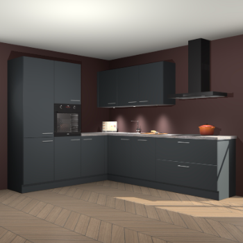 Onyxgrijze keuken Parla 82639