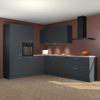 Onyxgrijze keuken Parla 82640