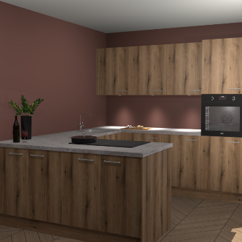 Goud Eiken keuken Rosario 67742