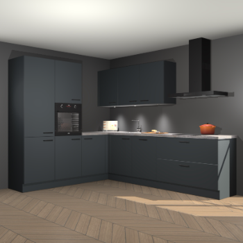 Onyxgrijze keuken Parla 82643