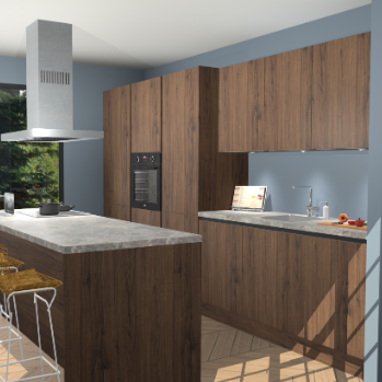 Noten greeploze keuken Straatsburg 49162