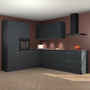 Onyxgrijze keuken Parla 82647