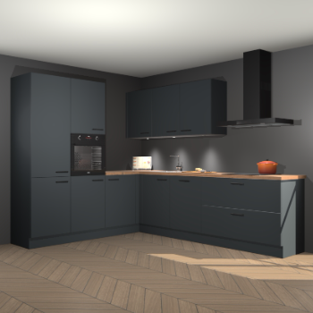 Onyxgrijze keuken Parla 82649